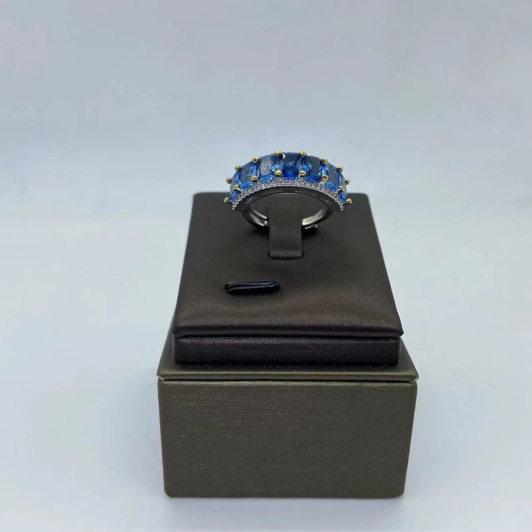 【蓝色璀璨 光芒四射】时尚戒指NP26837