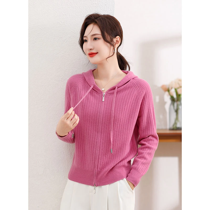 【香嘉怡新品】XJYC2323A女士上衣羊毛衫时尚款多色百搭休闲打底衫
