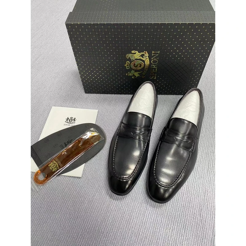 男士正装商务皮鞋 乐福鞋 固特异手工鞋 结婚皮鞋