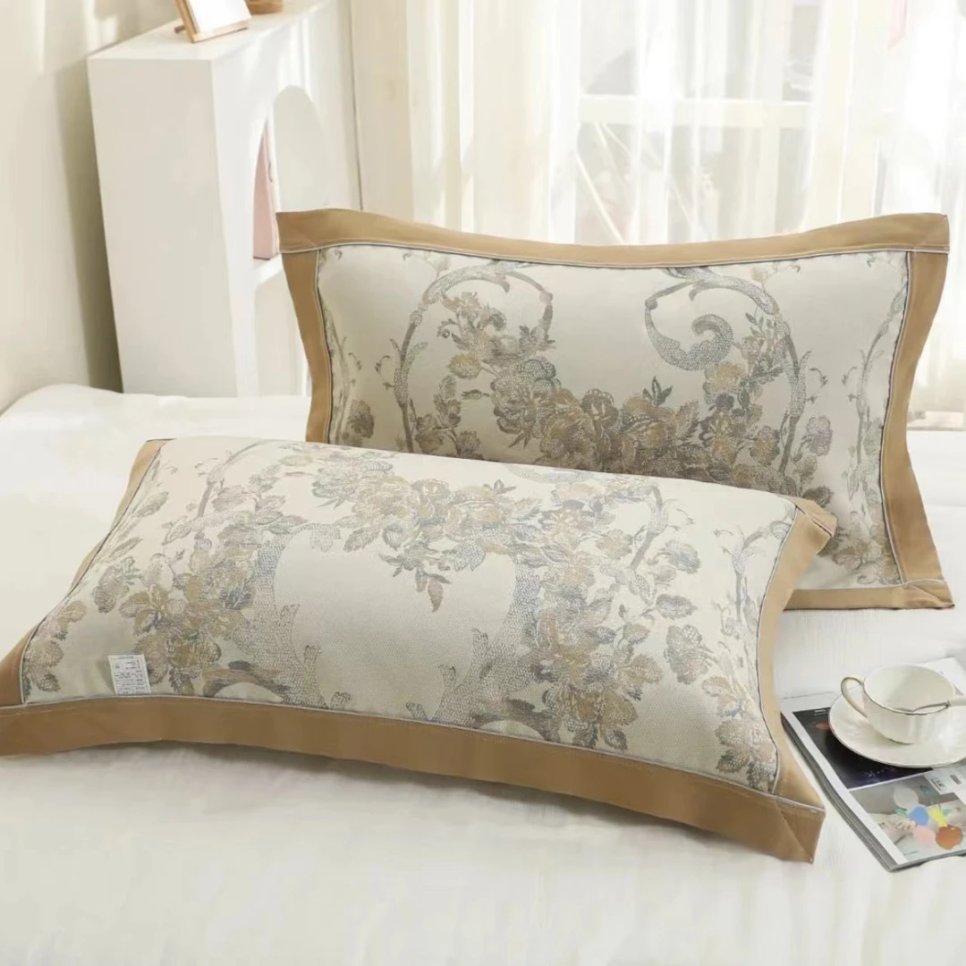 【浪漫巴黎】 52*78cm纱布成人枕巾一对装！