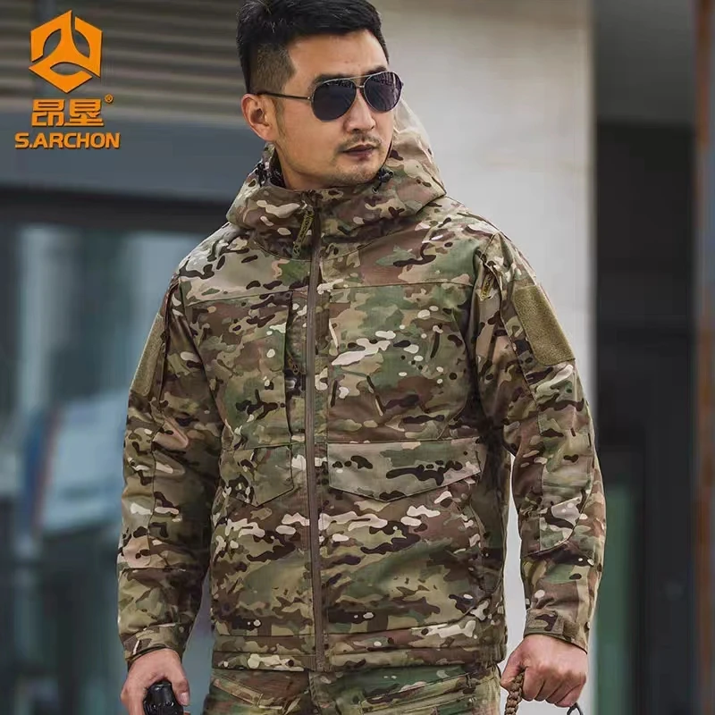 赤焰热反射户外保暖防风防水冬季棉服