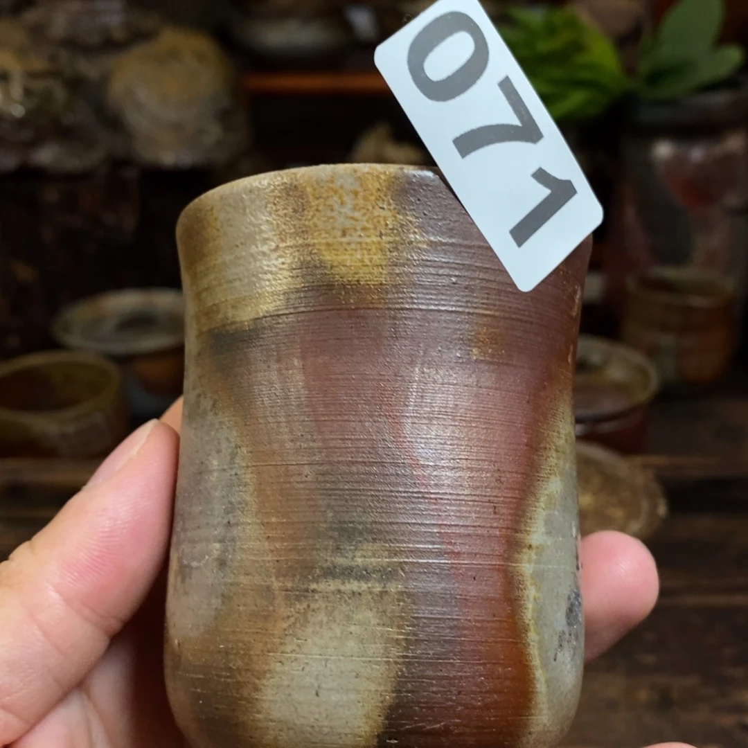 备前烧柴烧茶具米田