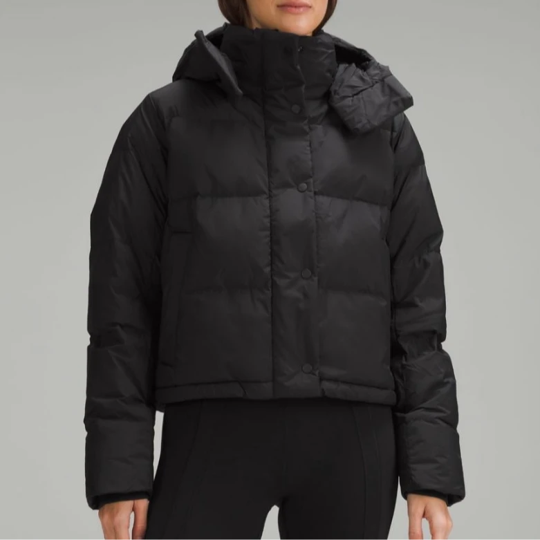 lululemon/露露乐蒙wunder puff女士时尚短款羽绒外套 香港女款