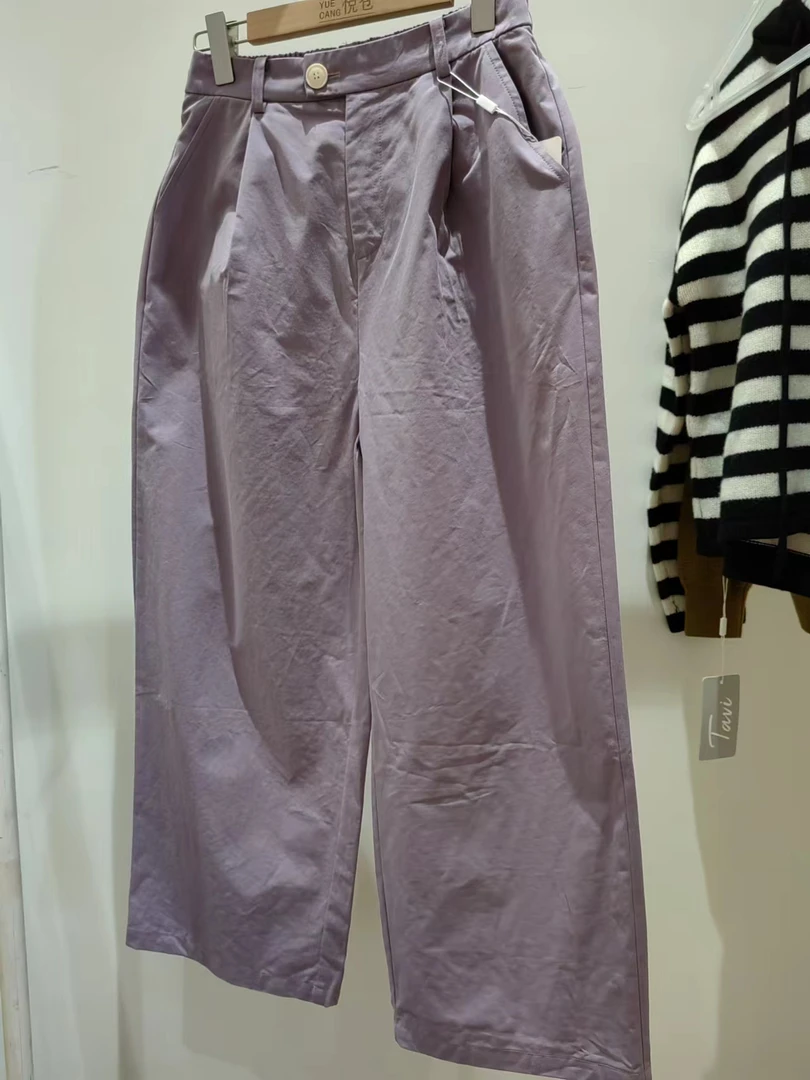 【微瑕】紫色裤子g05044