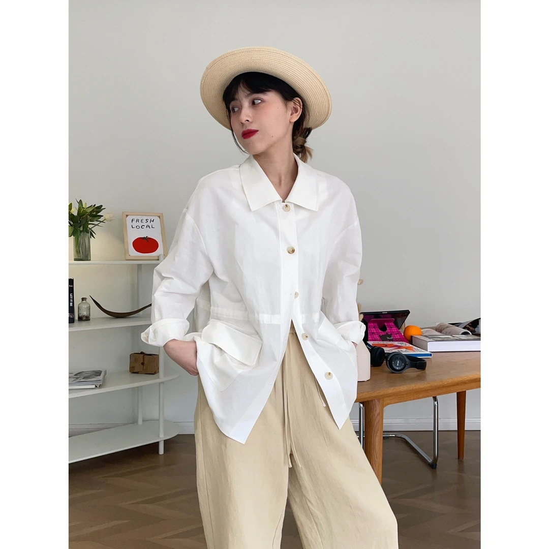 不要上架【杭州S姐 精品女装】棉麻外套01054