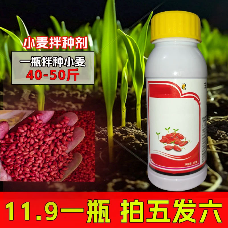 拍五发六（贝嘉尔）江西正邦小麦包衣拌种三元复配小麦包衣服