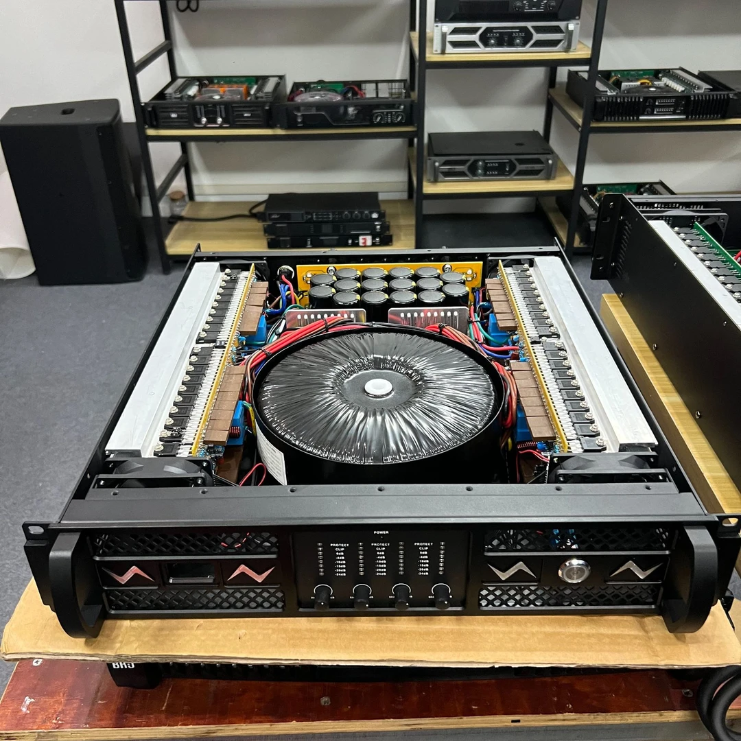 BRJBRJ大功率专业4通道功放舞台家庭TKV演出包房专业