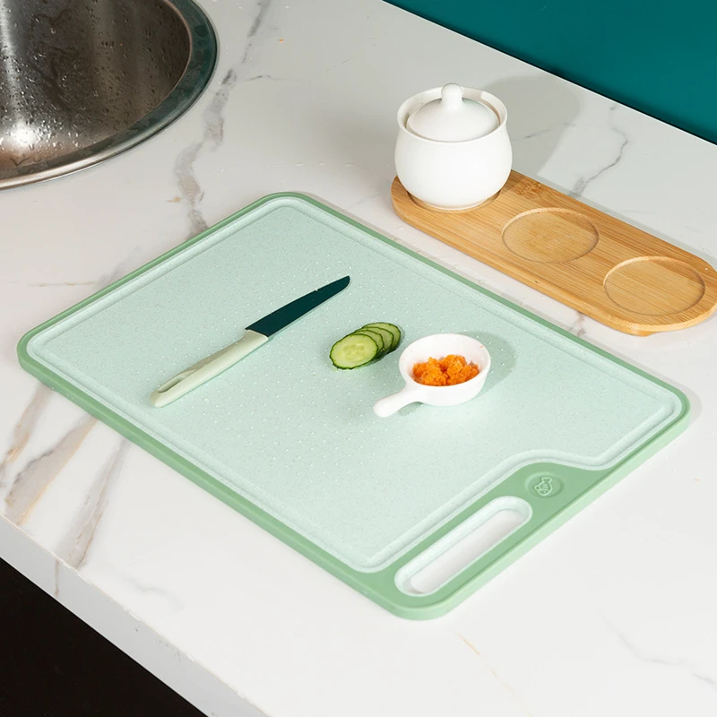 厂家直供厨房切菜板家用抗菌防霉案板小麦秸秆双面防滑板粘板