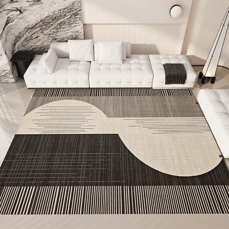 忘忧虫简约客厅地毯免洗耐脏防滑高级沙发茶几垫大面积全铺地毯
