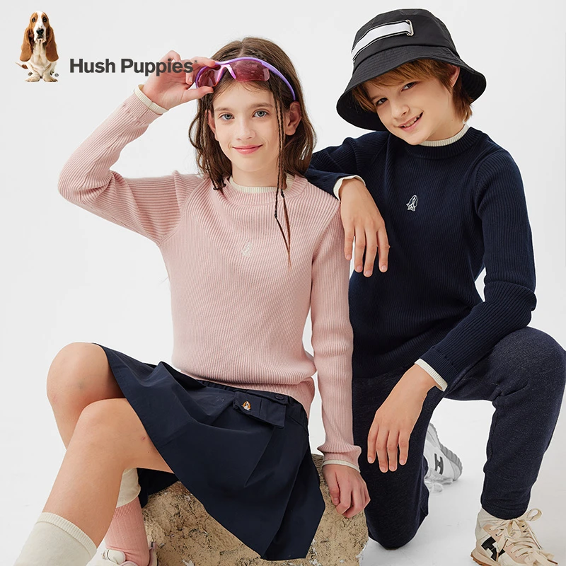 弹力打底线衣暇步士童装儿童打底衫秋新款