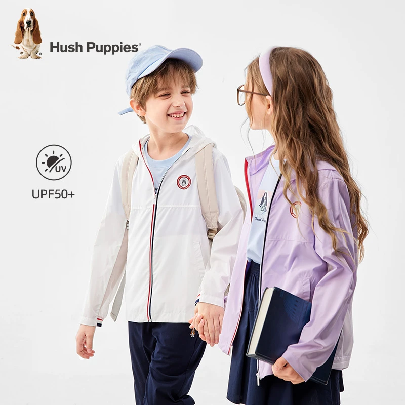 暇步士童装夏季款儿童轻薄舒适休闲外套皮肤衣DR HPSXND21CC632