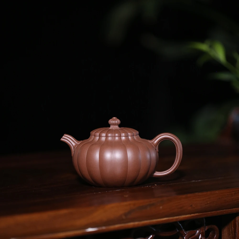 高品质壶友必入  张羡 【菊蕾】原矿紫泥 270cc 全手工
