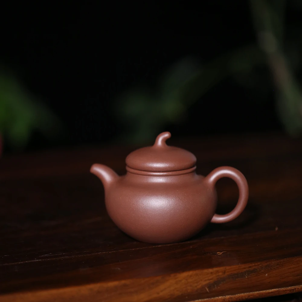 中青年实力派 景舟杯全手工大赛一等奖 毛建韦【纳福】紫泥 200cc