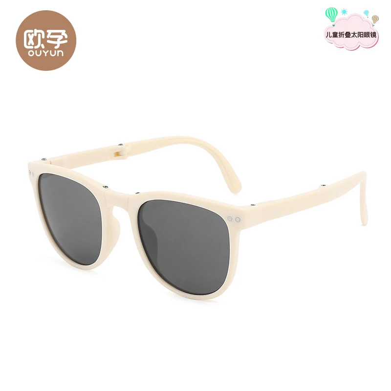 欧孕夏季偏光太阳镜时尚百搭个性可折叠大框遮阳潮流韩版街拍收纳