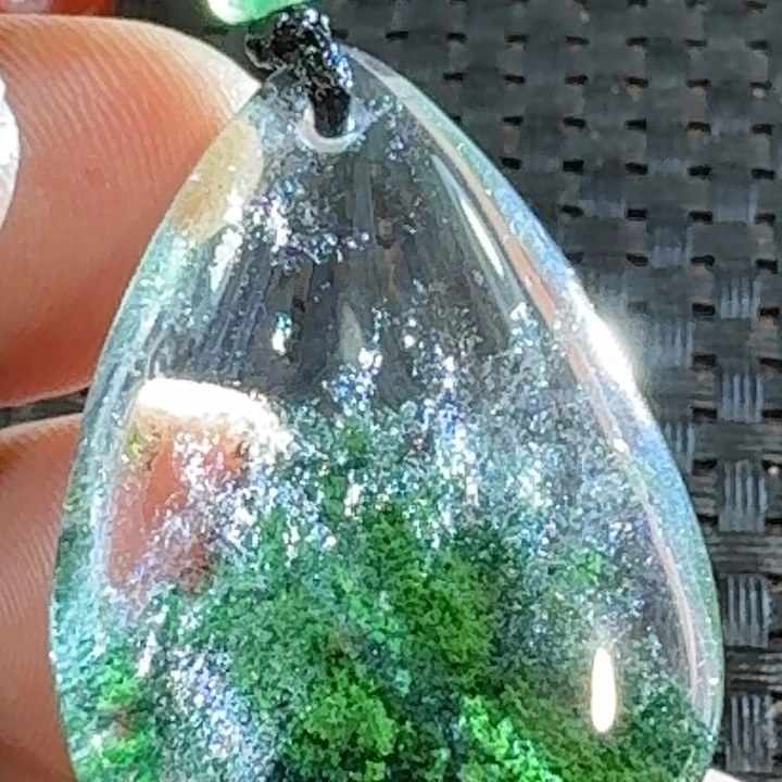 水晶吊坠(不含链)未镶嵌天****7