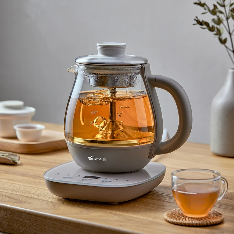 【小熊官方】煮茶器煮茶壶花茶壶养生壶迷你恒温电热水壶喷淋式款