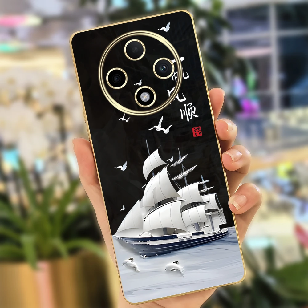 适用于OPPOA3Pro电镀手机软壳PJY110新款男女简约磨砂防摔保护套