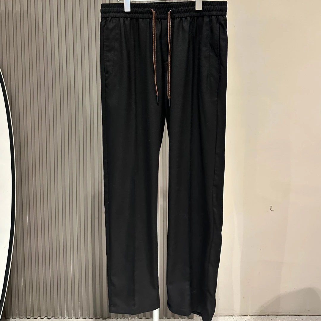 【大天专属】K3017春季新款时尚舒适直筒休闲裤百搭纯色男士长裤