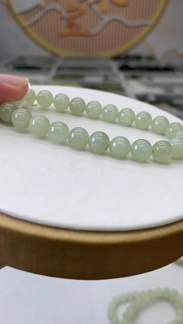 【闪购商品】和田玉手链未镶嵌晴水8 99