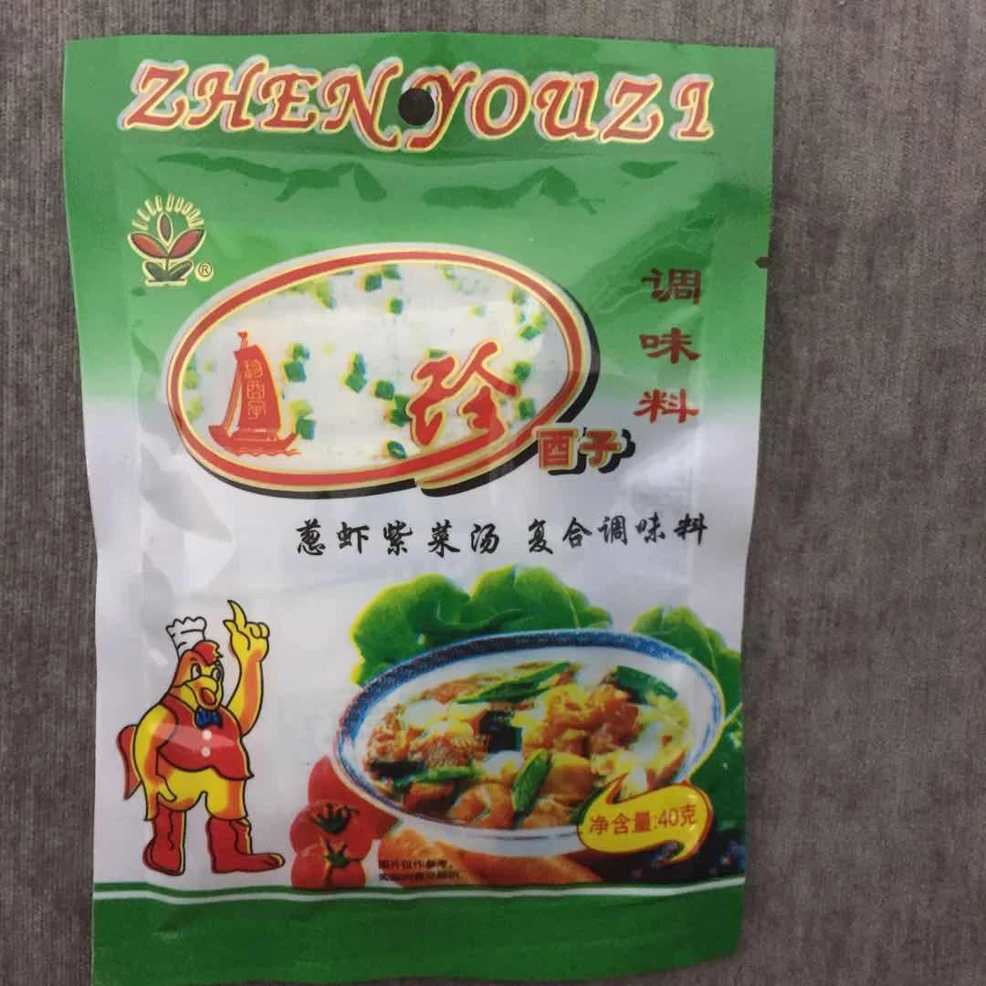 无锡珍酉子 40g 排骨汤鸡汤三鲜汤紫菜汤复合调味料内有10小包