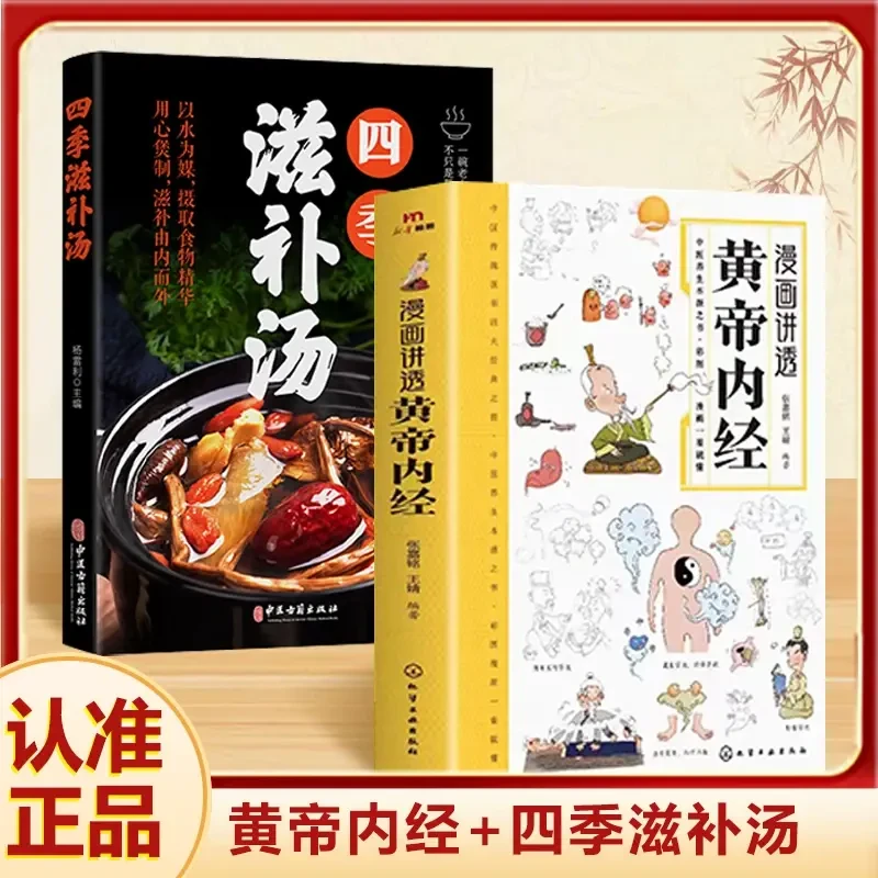 漫画讲透黄帝内经 彩图一看就懂营养健康调养之书A