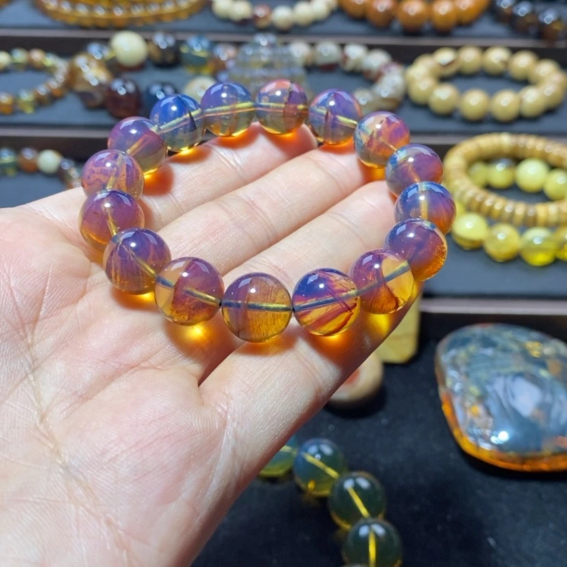 【闪购商品】琥珀珠宝奇石未镶嵌深**一