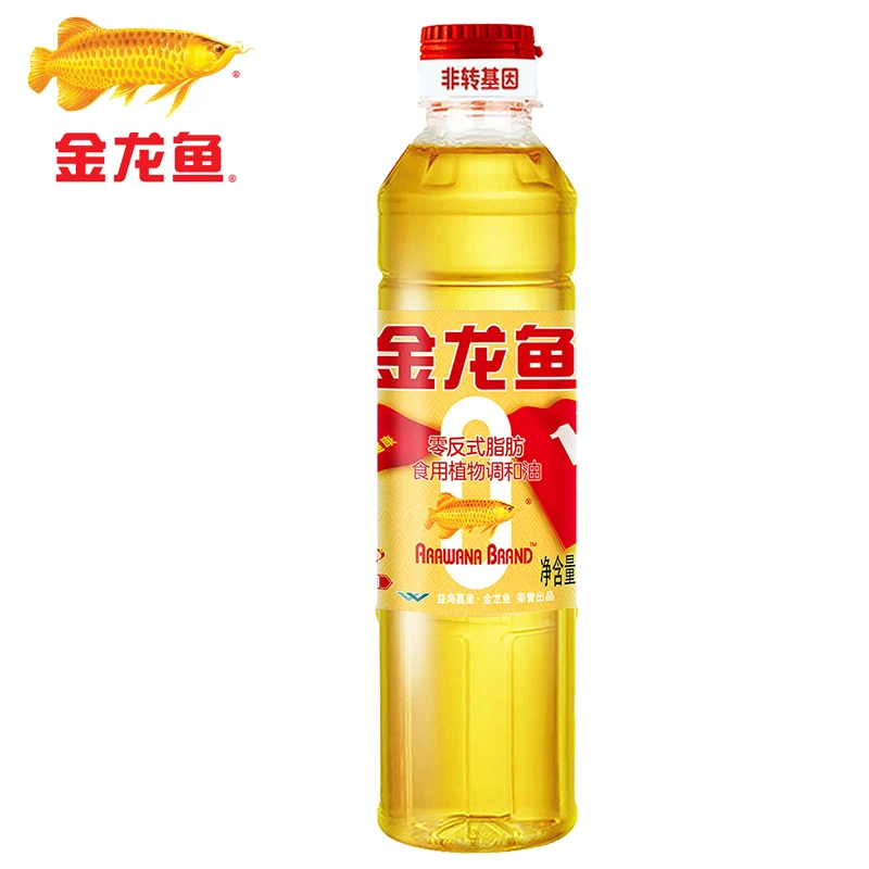 金龙鱼黄金比例调和油400ml 八种原料均衡营养食用油