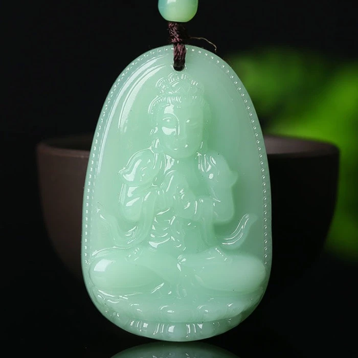 十二生肖本命生肖菩萨吊坠（男女通款高卡40mm 宽卡32 配链子一条）