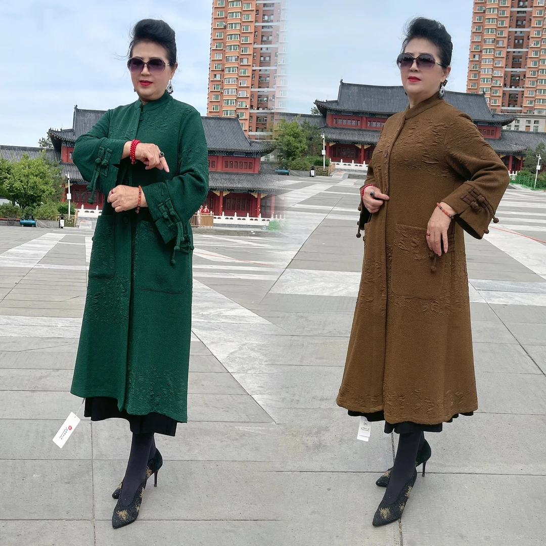 新款手工双扣高端外套