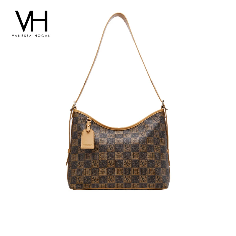 VH女包【新品首发】凯琳托特包挂牌手提包老花单肩包