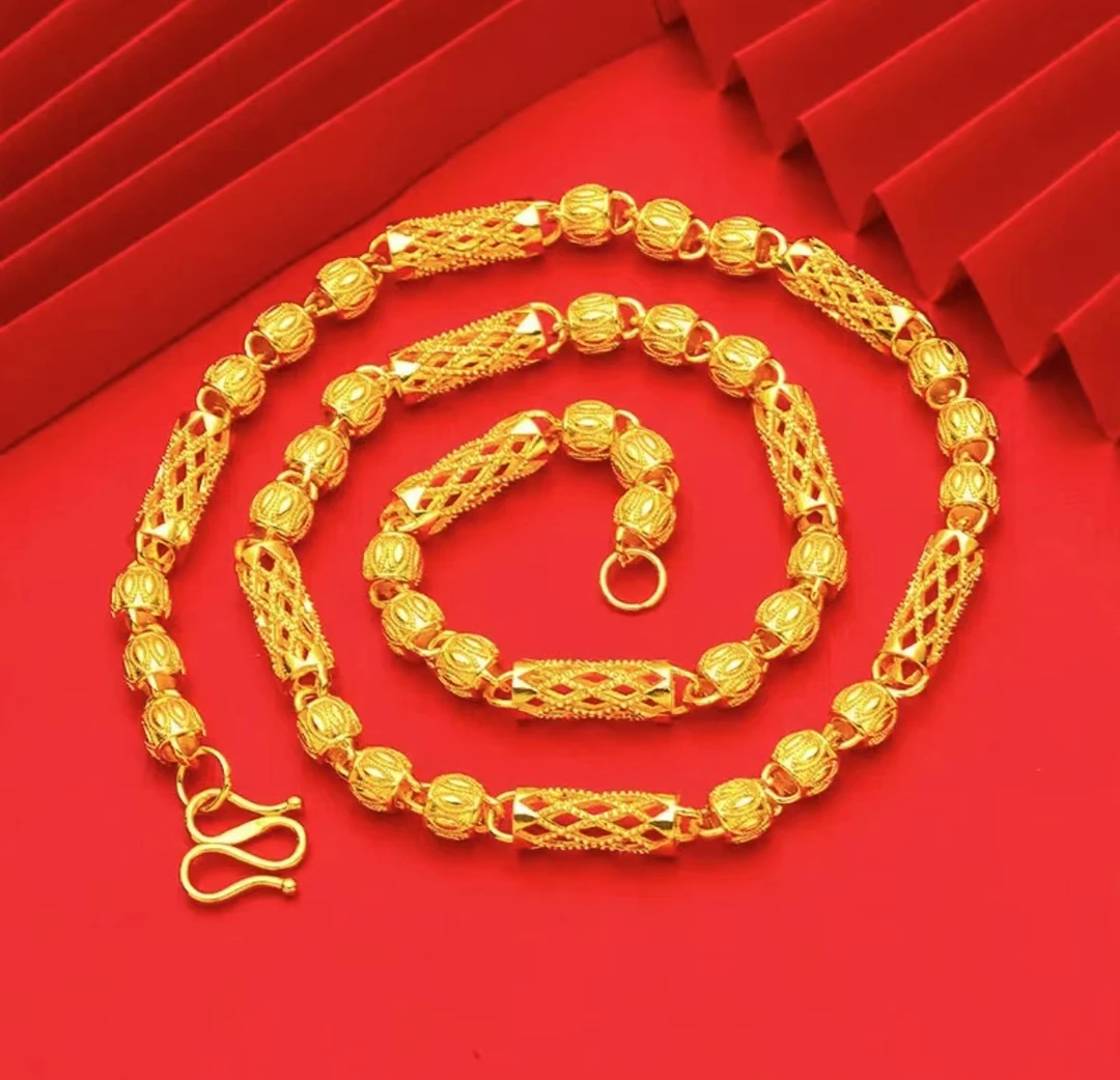 合金项链 合金材质【竹姐镂空链】时尚经典潮流男士项链