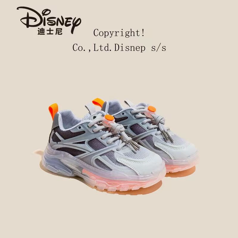 迪士尼/Disney春秋款网面透气运动鞋男童休闲儿童时尚跑步大童