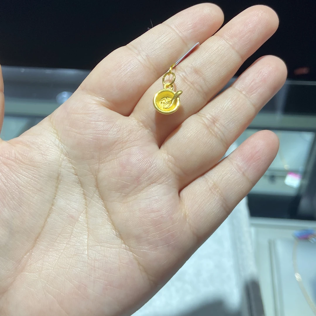 足金999 金饭碗滴溜 0.765