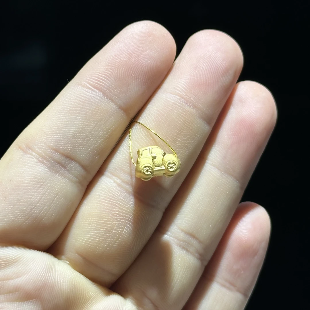 足金999 精品 汽车通孔 1.073