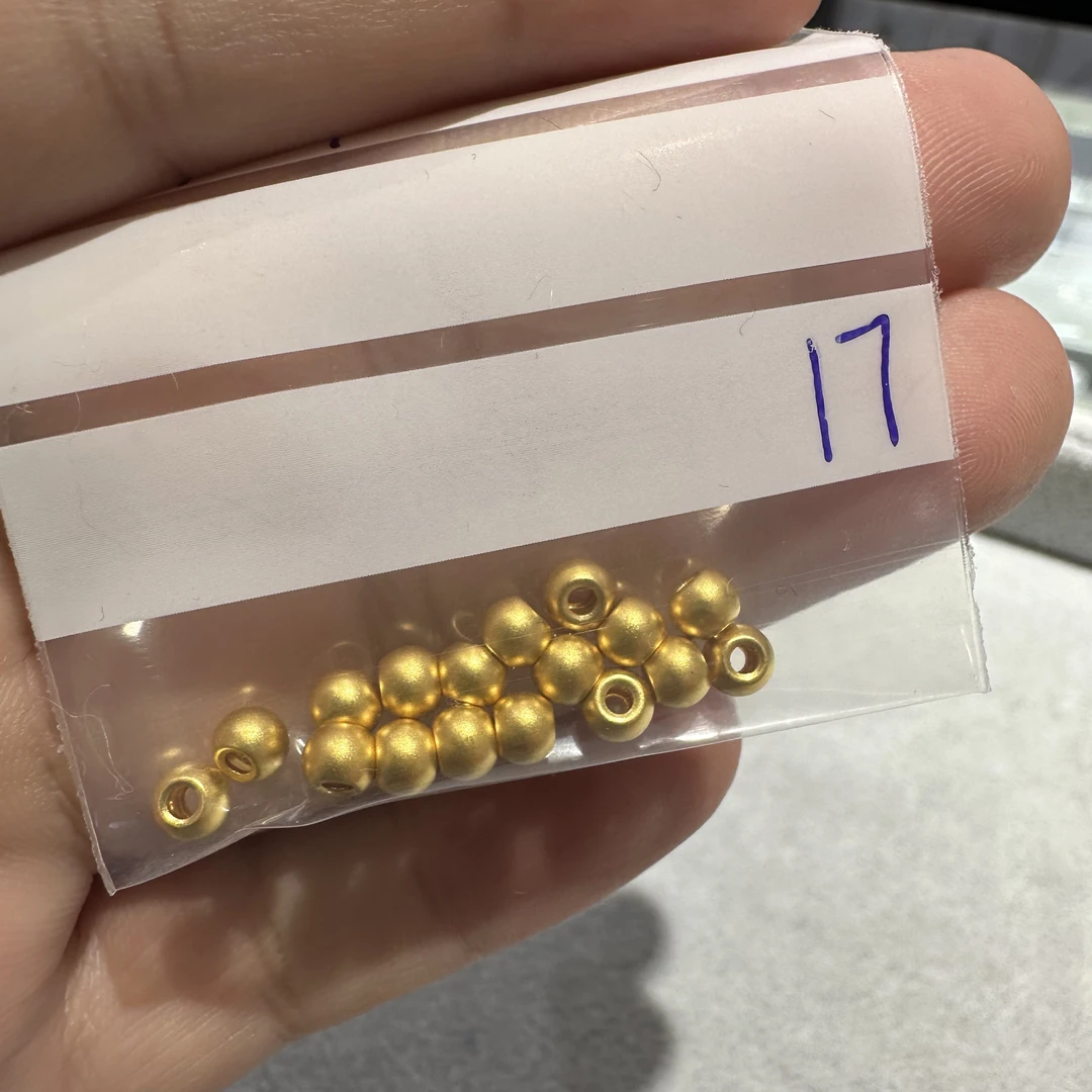 足金999 卡4 金珠 1.729