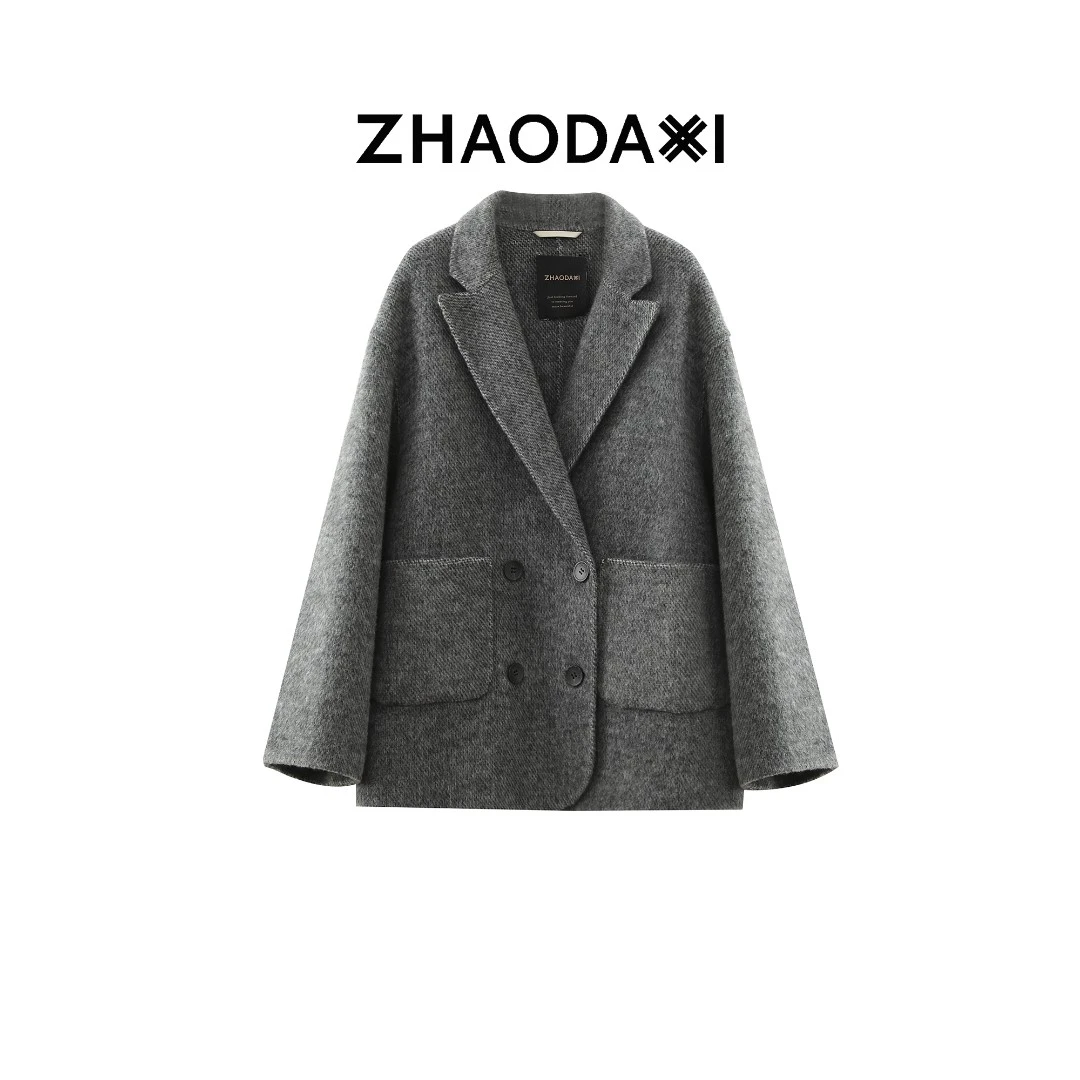 【赵大喜】新升级版型婴驼大衣 | 绵羊毛/羊驼毛外套女秋冬