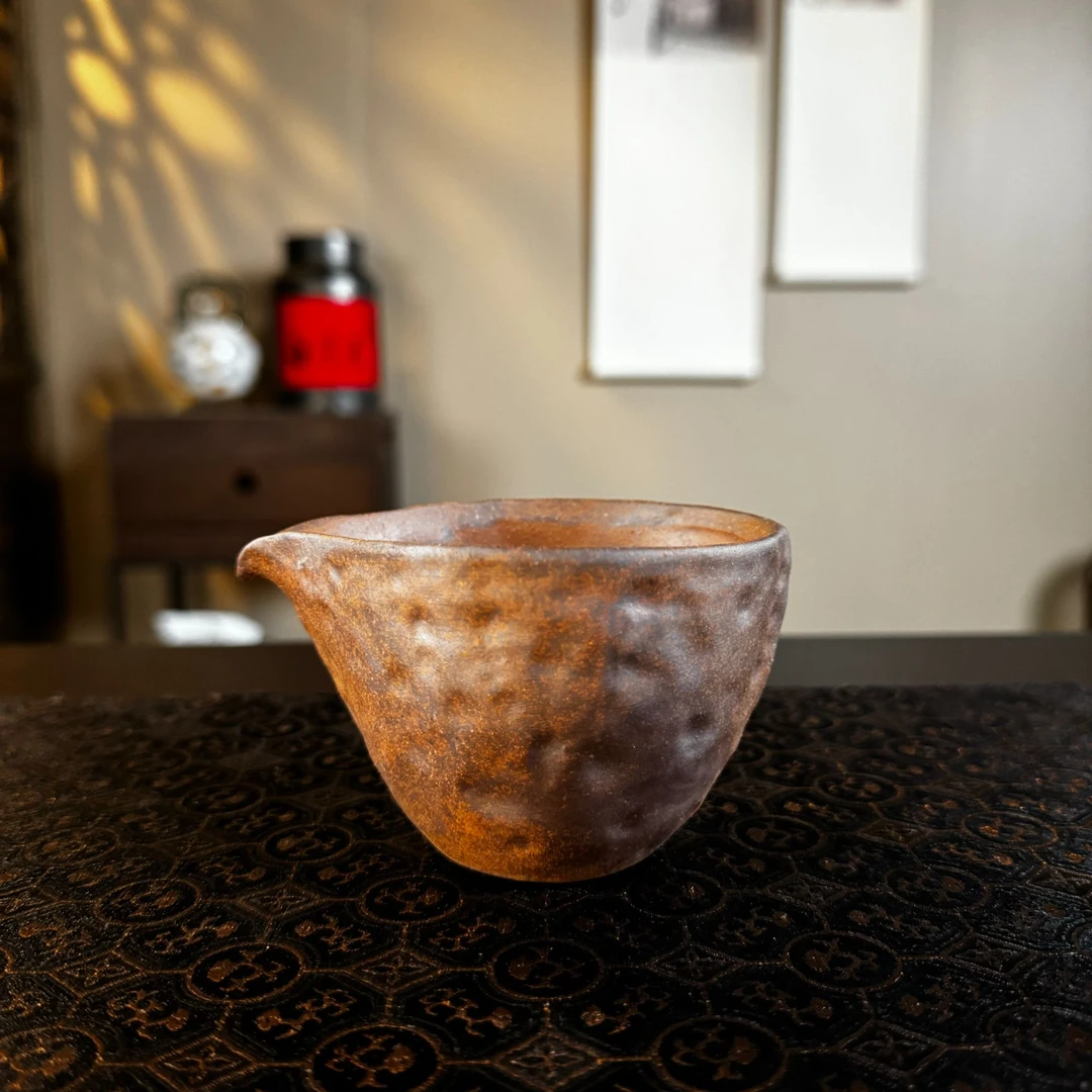 粗陶锤纹公道杯（CT312）