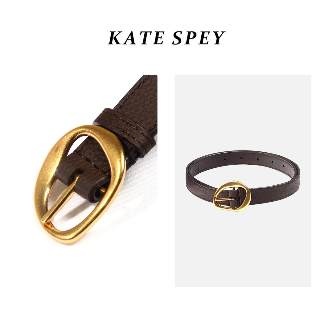 凯特丝蓓228#女装春夏光面种子扣腰带净版设计款1-893