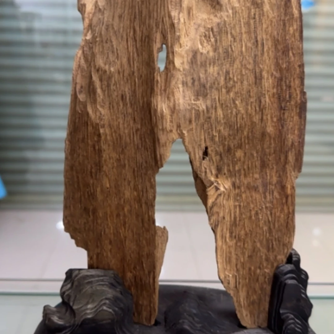 【闪购商品】沉香木摆件Z****?香道类巴布雅摆件323克