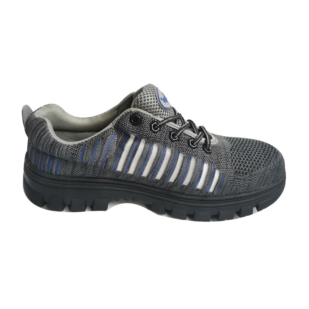 透气网面防砸男士夏季安全鞋舒适耐磨工地专用劳保男士夏季安全鞋