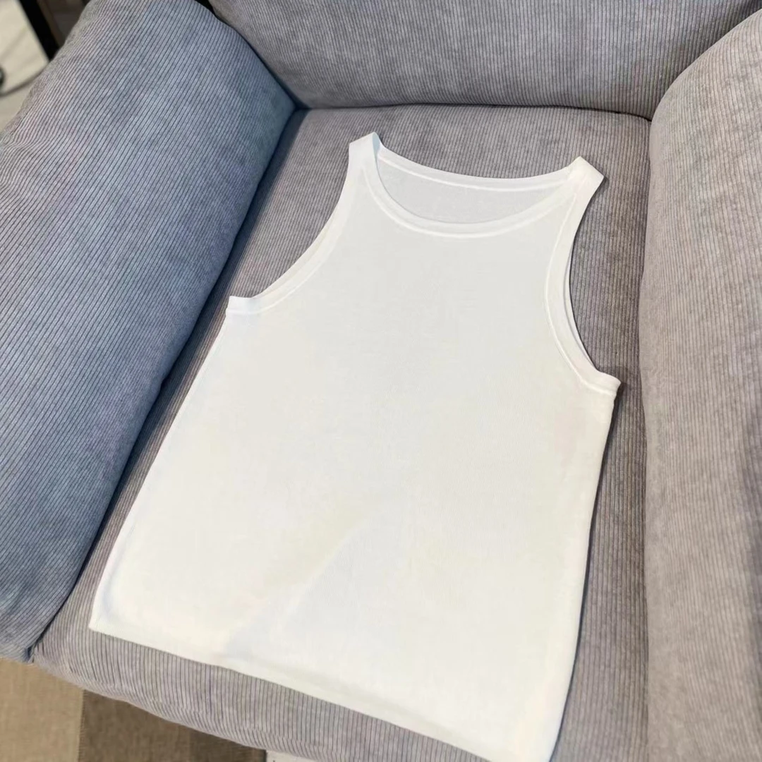 YGC时尚简约百搭莱赛尔针织背心F27