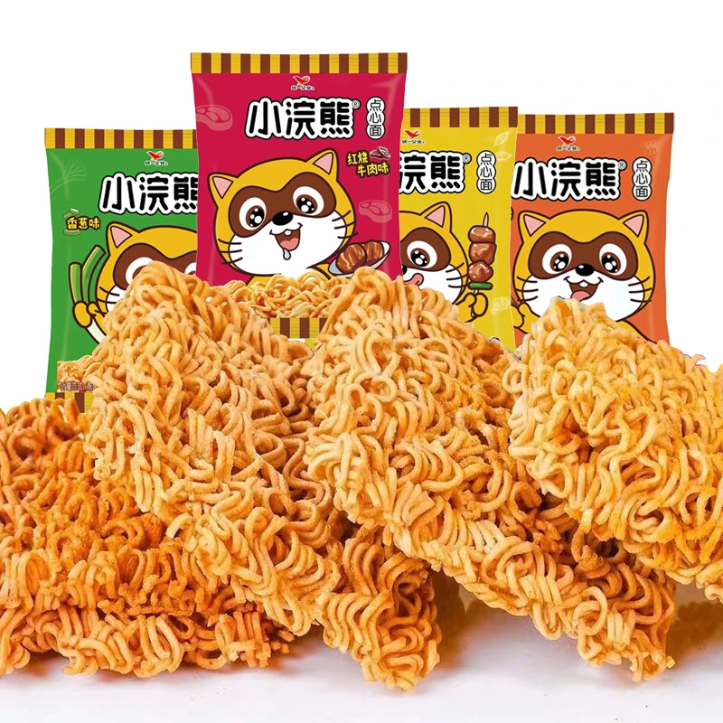 统一小浣熊干脆面干吃面方便面网红宿舍零食品小吃休闲怀旧整箱装