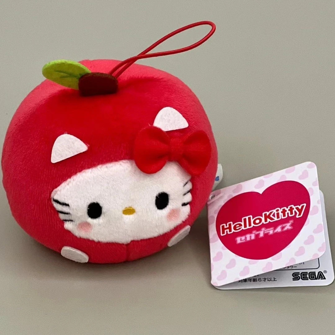 hellokitty苹果头挂件毛绒公仔玩偶挂饰少女心包钥匙挂饰礼物可爱