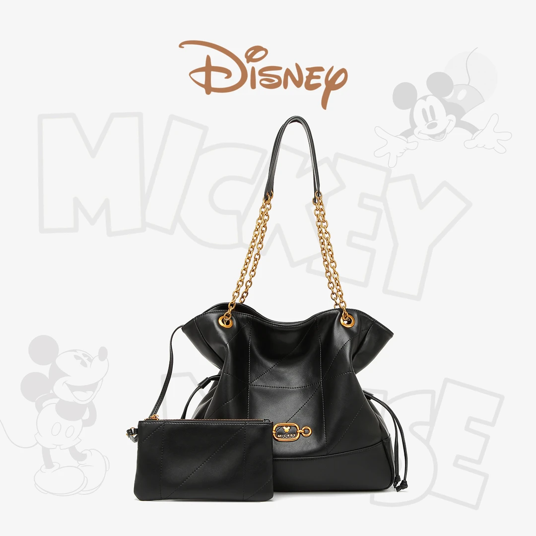 Disney/迪士尼新款轻奢时尚链条经典百搭托特包BMK-72183B
