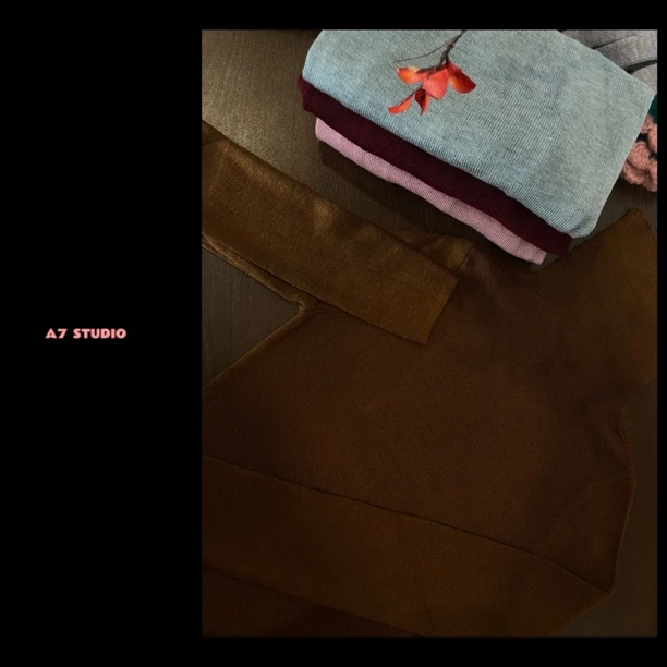 【基础】日韩质感高领打底