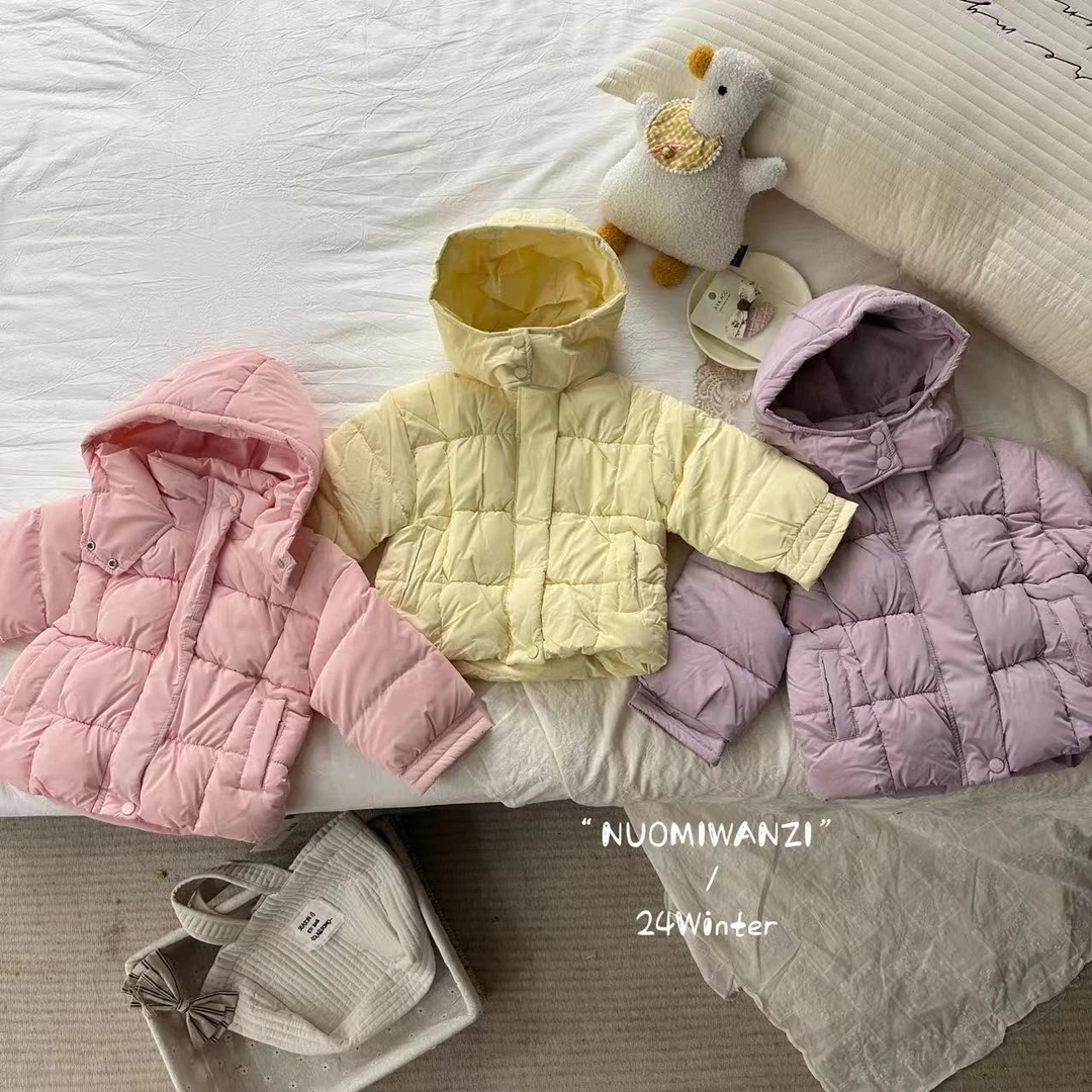 丸子十【YS】儿童韩系百搭净版加厚棉服外套（冬款）WZJ（Q）-5159