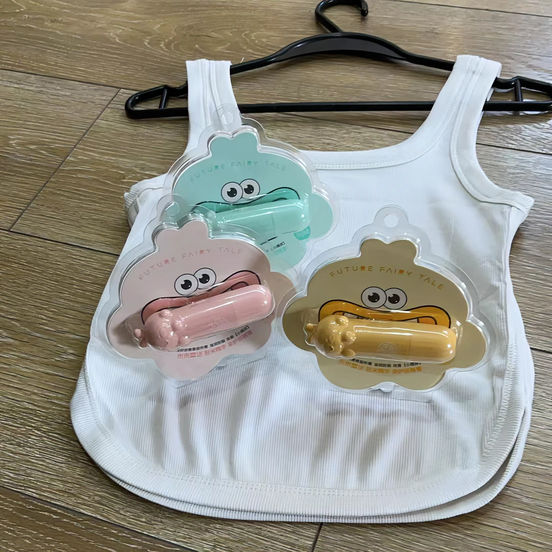 【锐姐优选】[儿童唇膏]夏季卡通时尚印花背心