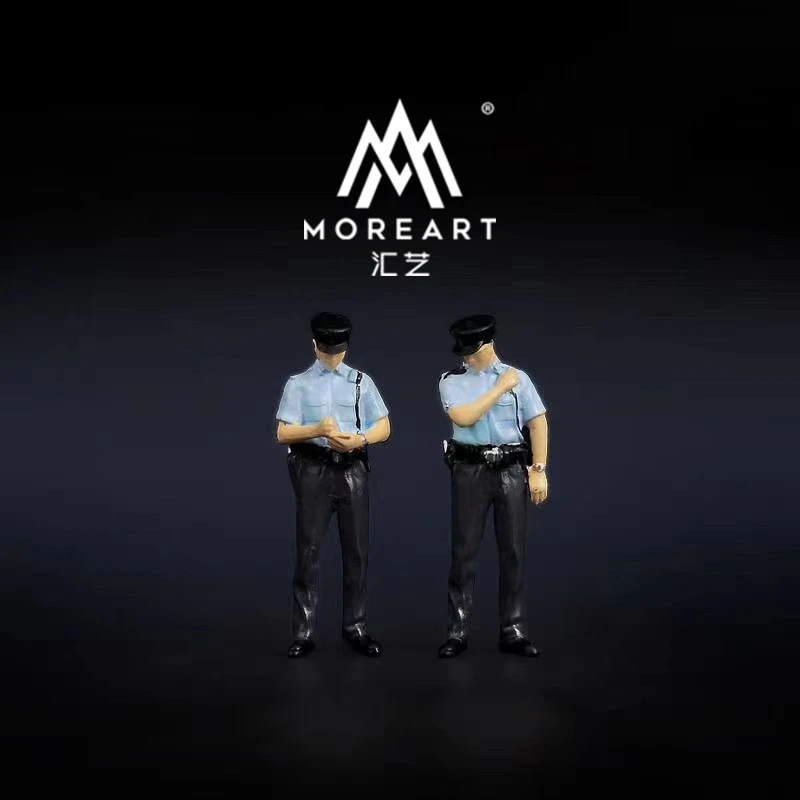 MoreArt汇艺原创设计1:64车模人偶