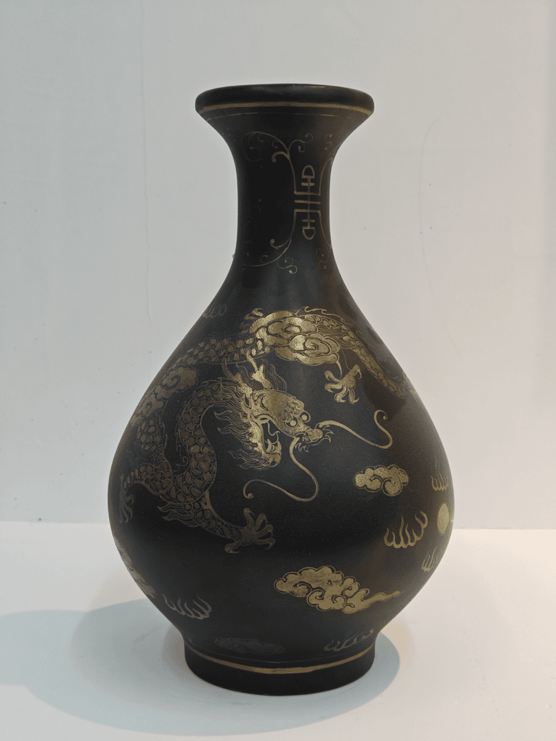 GG景德镇描金龙瓶（不固定一件）