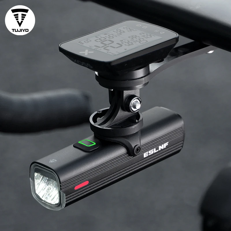 TUJIYD高亮前灯夜骑强光骑行灯山地公路车自行车夜骑灯